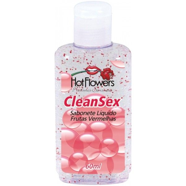 Sabonete Liquido Clean Sex Frutas Vermelhas Loja De Pura Sedução Sexy Shop 0989