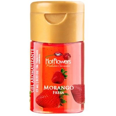 Gel Aromatizante Hot Morango 15 ML