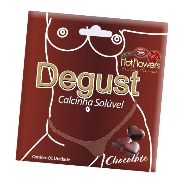 Calcinha Solúvel Chocolate