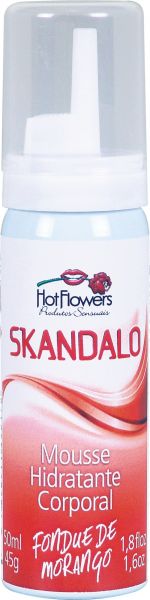 Mousse Hidratente Corporal Fondue de Morango Skandalo